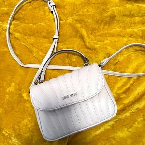 Cream Nine West Crossbody